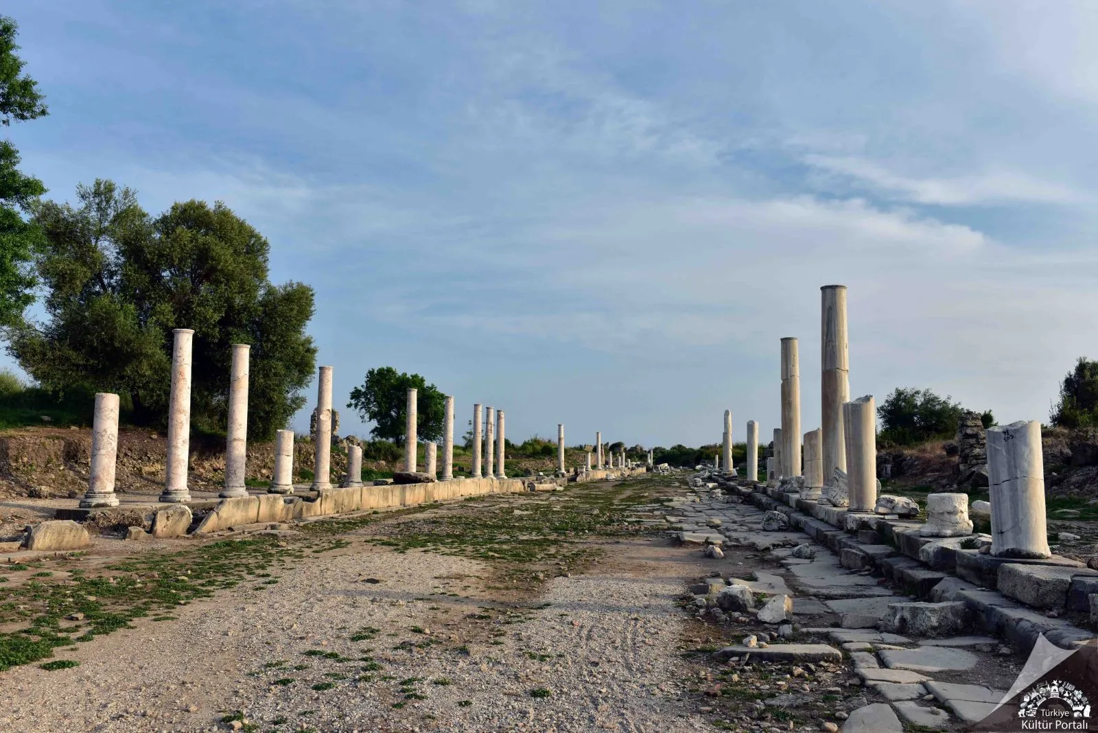 Sütunlu cadde kalıntıları